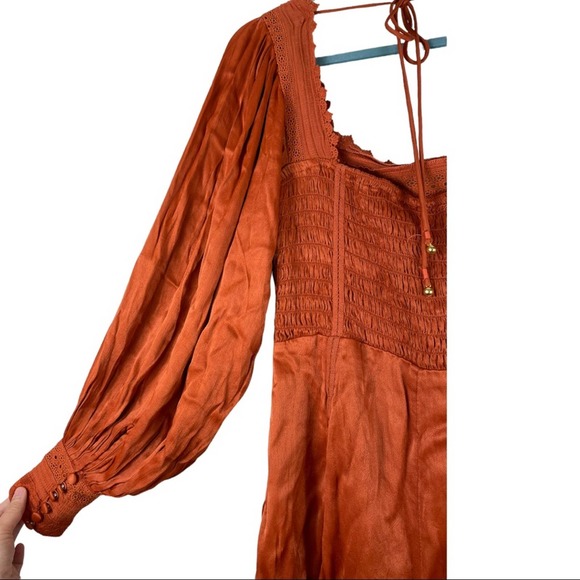 FREE PEOPLE Farrow Romper NWOT sz 6 - Picture 6 of 8